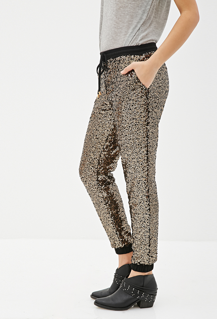 morelia sequin joggers